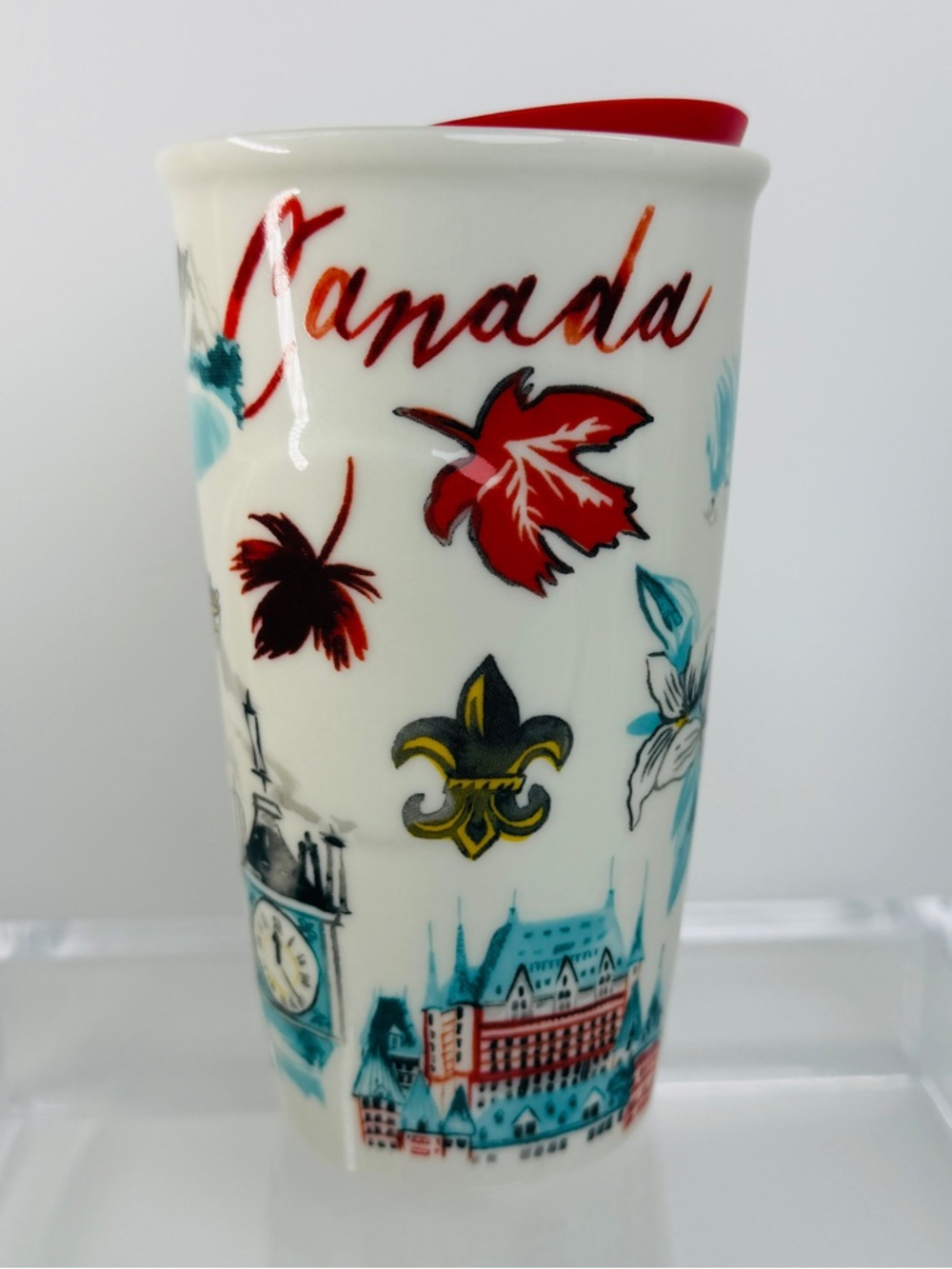 Starbucks “Canada” 🇨🇦 Ceramic Tumbler 🇨🇦 10oz